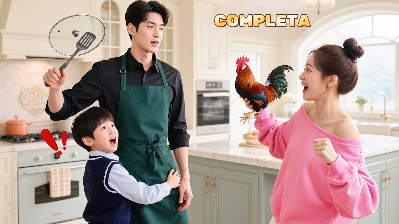 🍑A garota perdeu a memória e esqueceu que tinha um filho com o CEO, e ainda deu um tapa nele!#drama