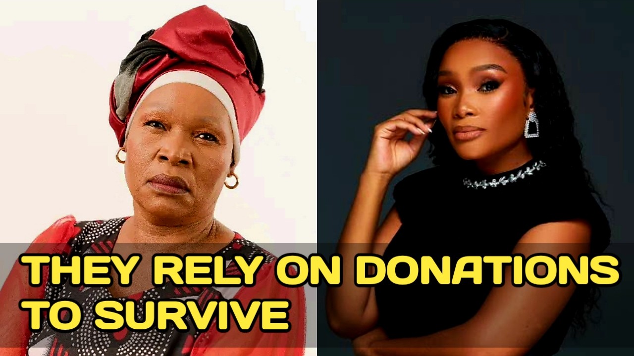 10 diễn viên Mzansi phụ thuộc vào sự quyên góp