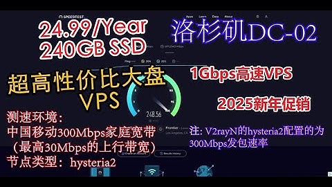 【千兆极速性价比VPS】最低仅需10.98每年 2025年三月1Gbps黑色星期五美国超高性价比VPS大带宽 美国西海岸虚拟主机VPS大流量大带宽服务器 VPS大促中 v2ray油管轻松播放8K视频