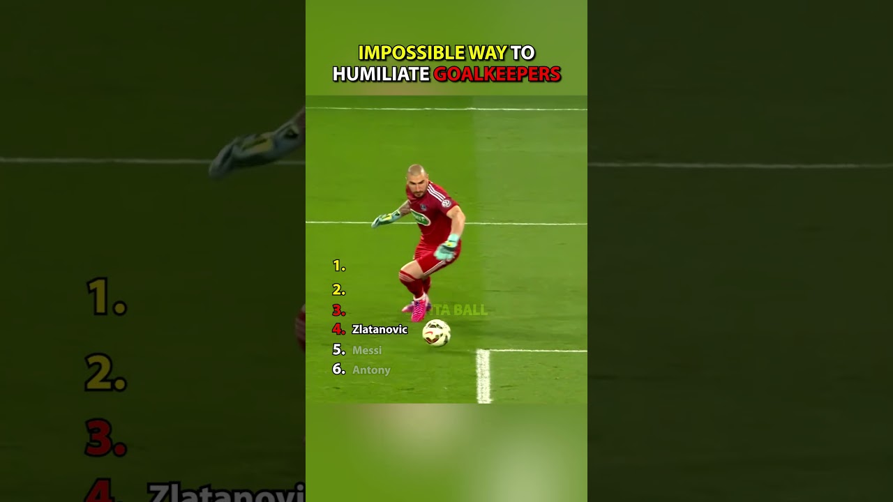 Impossible Way to Humiliate Goalkeepers