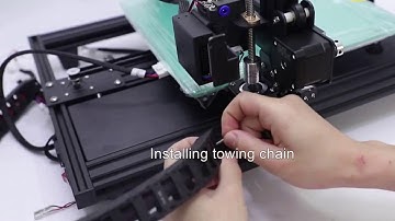 Anet E12 PLUS 3D Printer Quick Assembly Filament Detection Reveiw