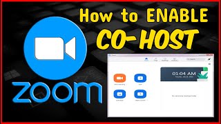 How To Enable & Assign CoHosts in your Zoom Meetings | CyberHackz