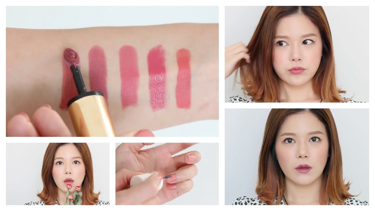 가을 트렌드 말린장미 립스틱 발색 비교! [Swatches] Fall lipstick Dried rose shades