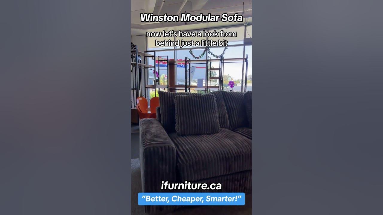 ifurniture.ca “Better, Cheaper, Smarter!” Winston Modular Sofa #furniture #canada #ca