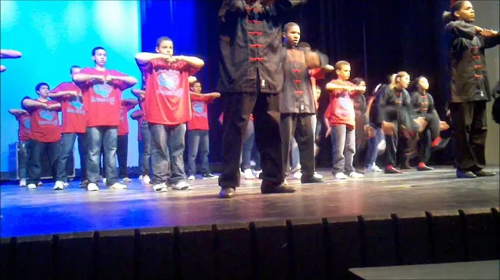 Tyler's Debut on the SMHS Step Team