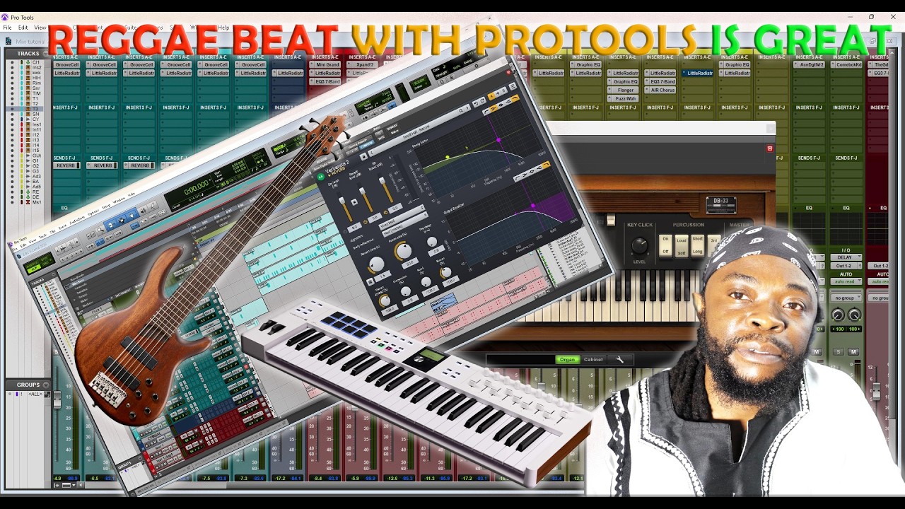 HOW TO MAKE A GOOD REGGAE BEAT FROM SCRATCH IN PROTOOLS {REGGAE ...