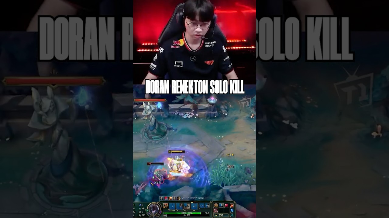 DORAN RENEKTON SOLO KILL |  ROAD TO MSI 2025