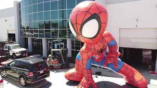 Giant Inflatable Spider-Man