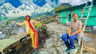 हिमालय के गाँवो में कैसे रहते है? 😍😄 Village Panchachuli, Darma valley pithoragarh Uttarakhand Ep-26