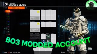 BO3 Modded Account Service PS4/PS5 with Modded Gear, Unrealeased Camos, Colored Name, Emblems & More