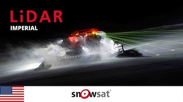 Predictive Snow Depth Measurement (Imperial Numbers) | SNOWsat LiDAR | SEE THE FUTURE