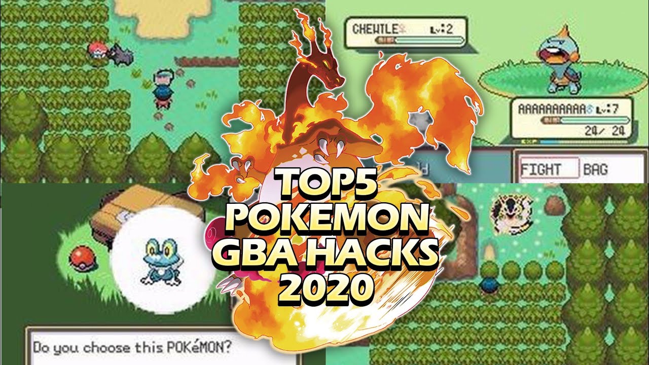Top 5 NEW Pokemon Gba Rom Hacks 2020! 