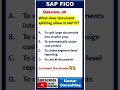 SAP S/4 HANA FI Exam Question no. 46 || SAP FICO Certification Question #sap #sapfico