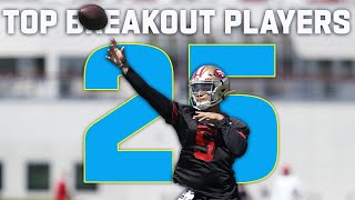 Top 25 Fantasy Breakout Players for the 2022 Season