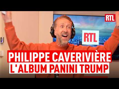 Philippe CAVERIVIÈRE : l'album panini Trump pour le Mondial 2026 🤣