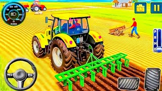 Modern Tractor Farming Driving Simulator 3D - New Tractor Games - Android Gameplay screenshot 3