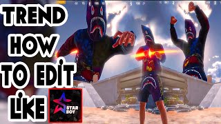 How to Edit Trend Like @StarboyPUBGMobile | character emote best edit |tutorial by Billu yt