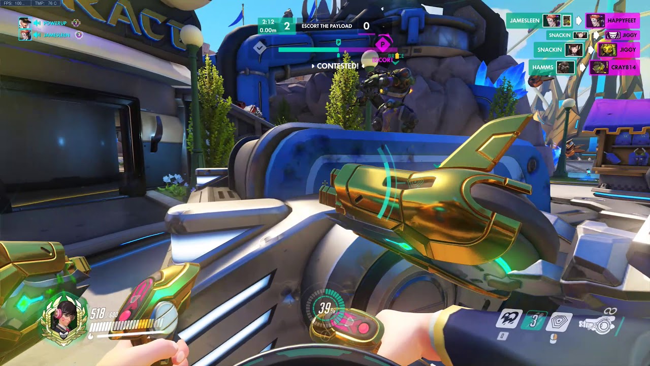 Oddest Toxicity Ever - Passive Aggressive in Overwatch - Silver Ranked