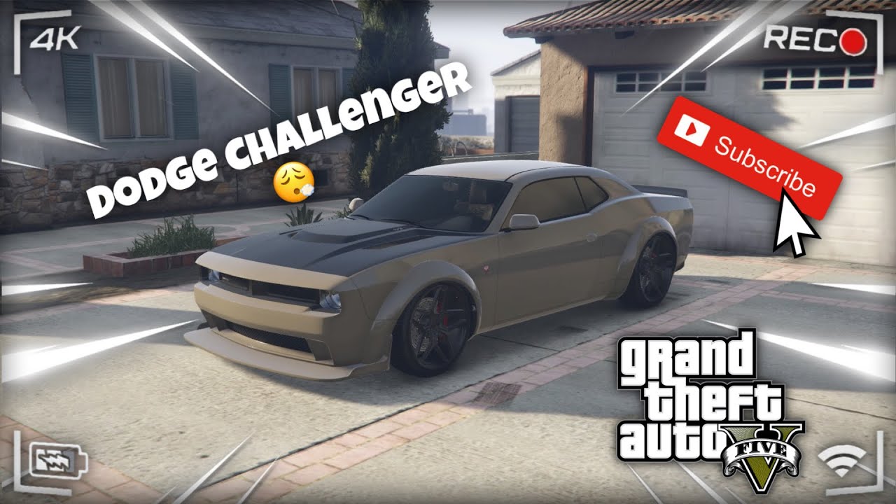 GTA 5 ONLINE GAUNTLET HELLFIRE CUSTOM BUILD!! ( DODGE CHALLENGER