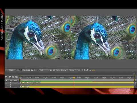 After Effects Classic Course: Warp Stabilizer 2/4 - Parameters