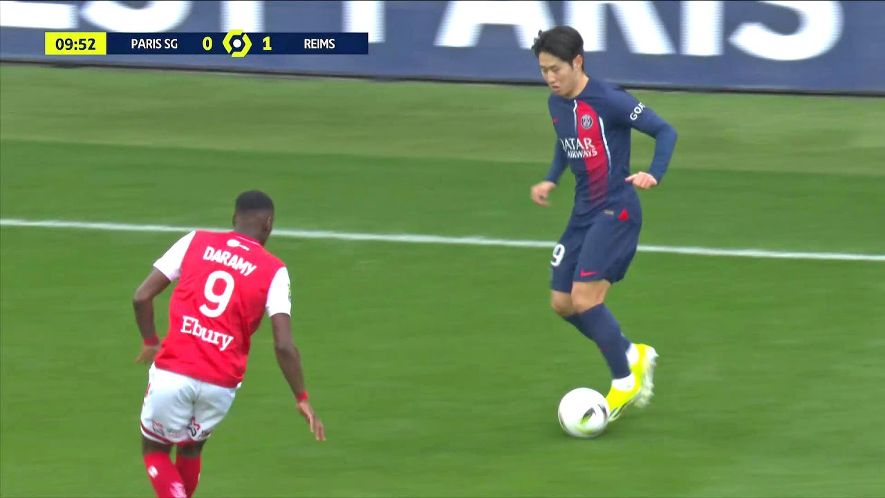 Lee Kang-in Amazing Skill Show 23/24 🔥