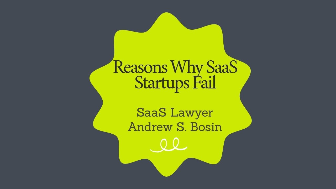 Reasons Why SaaS Startups Fail - YouTube