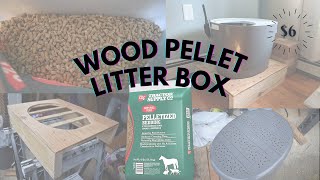 Making A Wood Pellet Cat Litter Box