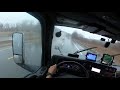 Live from my GoPro. Rainy Day Trucking. To Chicago Illinois