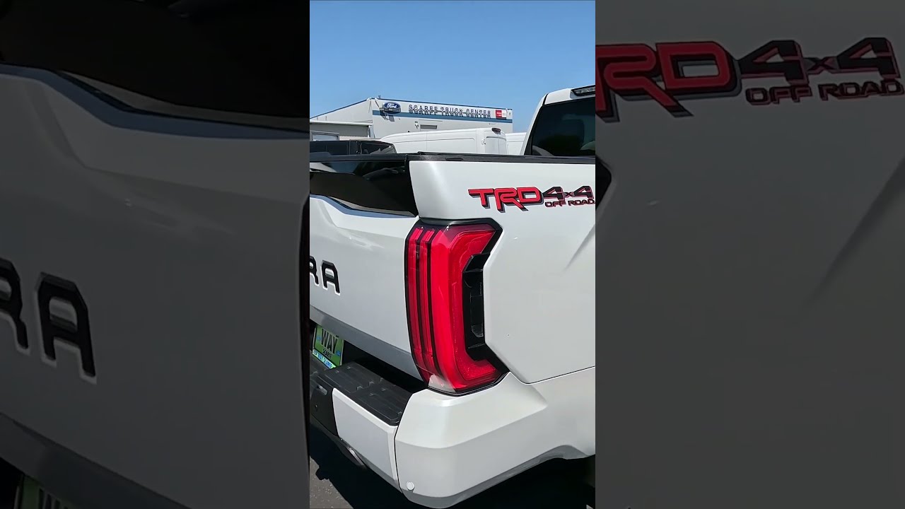 2024 Tundra Platinum TRD Luxury Meets Off Road Muscle 