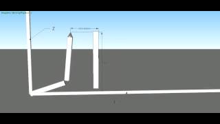 Inverse kinematic Google Sketchup and Sketchyphysics
