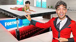 CONSTRUÍ un CINE SECRETO para NIÑOS !!
