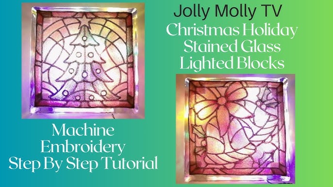 How to make a decorative glass block 