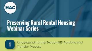 Understanding the Section 515 Portfolio and Transfer Process
