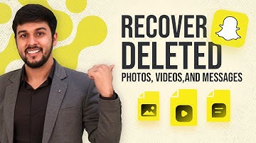 How To Recover Deleted Photos Videos & Chats on Snapchat 2023 | Restore Snapchat Messages