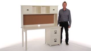 Smart and Stylish Chatham Student Desks + Hutch PBteen