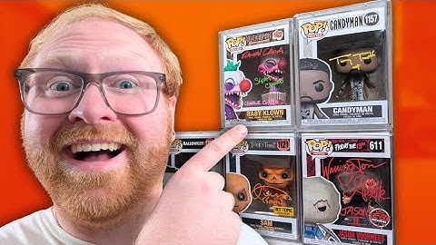 All of My Signed Horror Funko Pops!