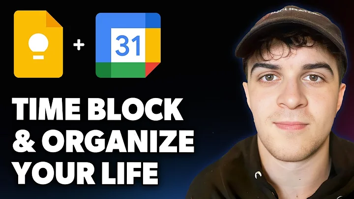 How to Time Block & Organize Your Life with Google Keep & Google Calendar [2025 Full Guide]