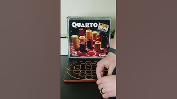 This is #quarto a fun 2 player strategy game! #boardgame #boardgames #2player #Boardgametok