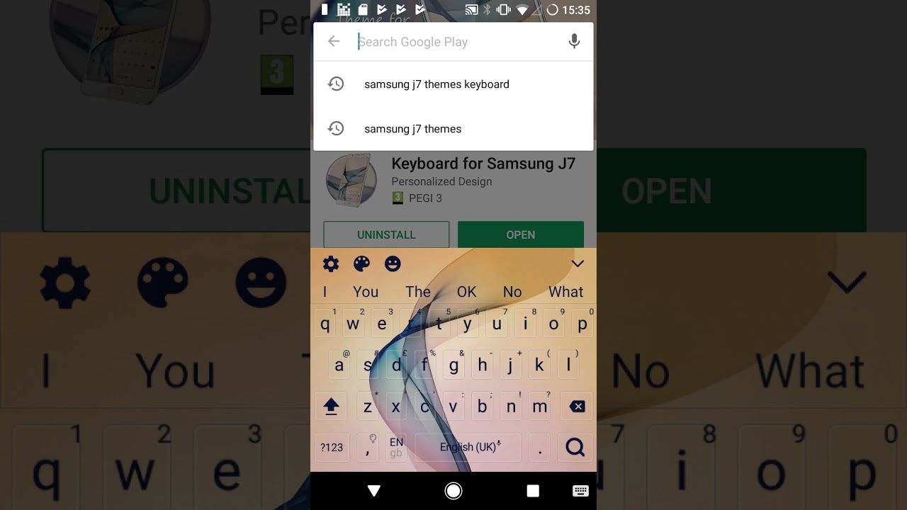 How To Get Samsung J7 Keyboard On Any Android Phone YouTube