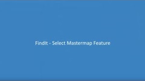 FindIT - Select an OS MasterMap Feature