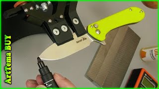 From Dull to Razor Sharp — Hapstone R2 with AliExpress Diamond Stones ▶︎ Sharpening a Folding Knife