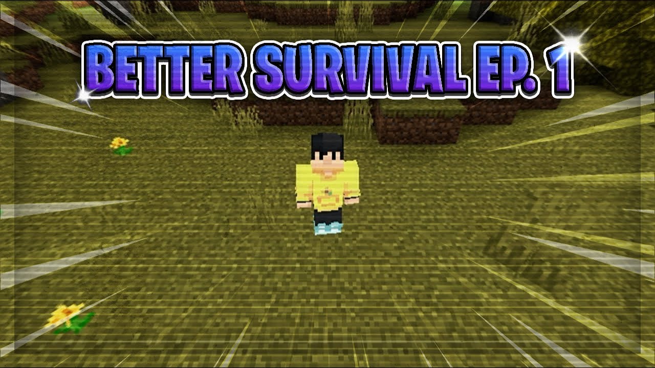 A start of a new series... | Better Survival Episode 1 - YouTube
