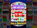 💲 Dolarizar SI O NO 💲