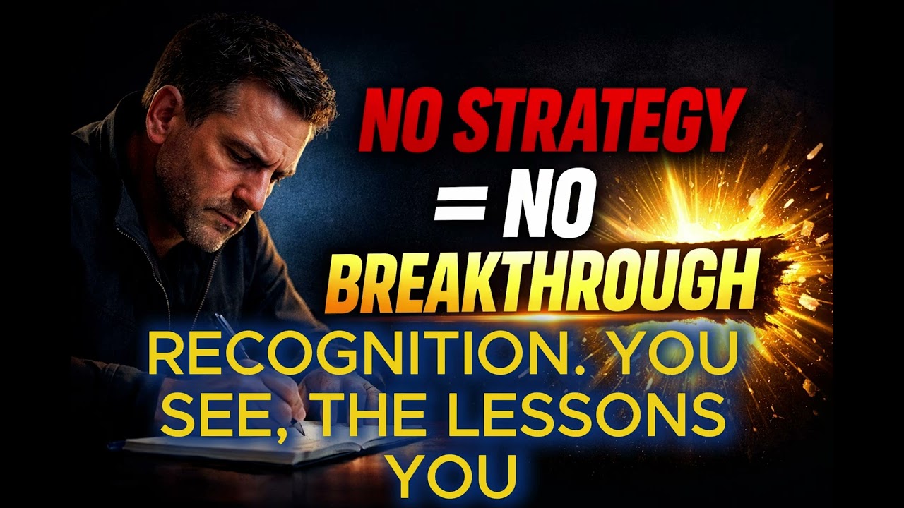 No Breakthrough Happens by Accident – Here’s the Real Strategy