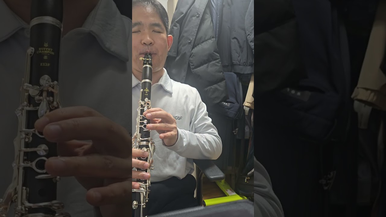 노사연님이 부른노래 바램입니다 클라리넷 커버 위민수