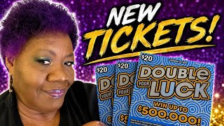 NEW Louisiana $20Tickets! Double Your Luck Big Win