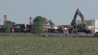 Warren County faces storm damage and train derailment