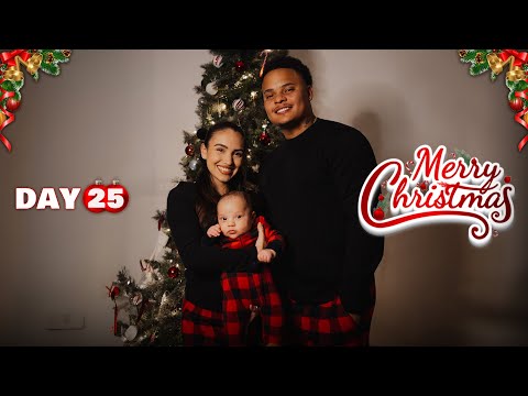 SPENDING OUR 1ST CHRISTMAS TOGETHER W/ ZAZA! *VLOGMAS DAY 25*
