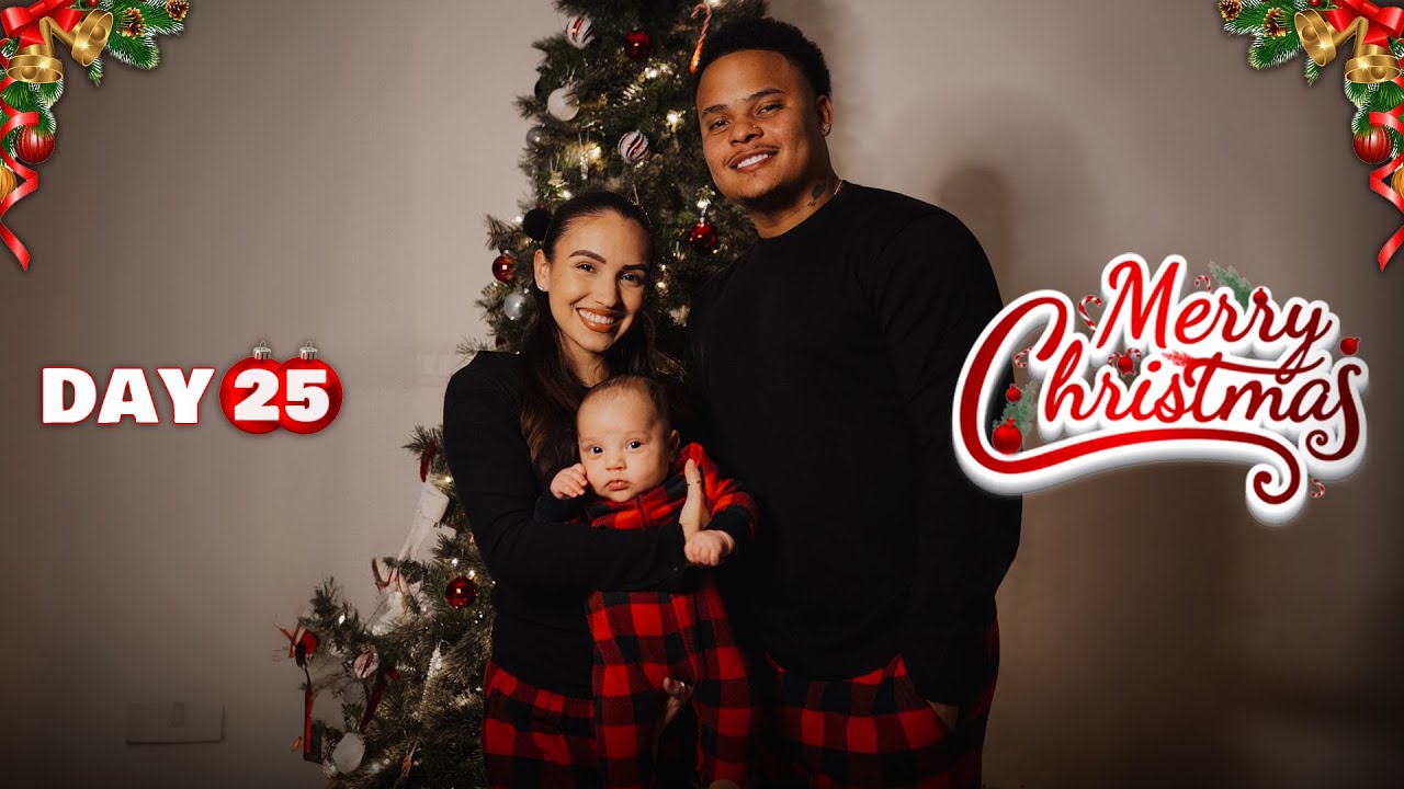 SPENDING OUR 1ST CHRISTMAS TOGETHER W/ ZAZA! *VLOGMAS DAY 25*