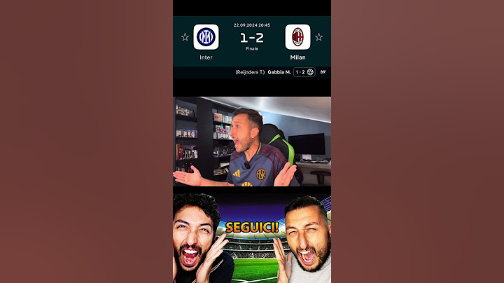 😱 Inter-Milan 1-2: reagisco al gol di Gabbia‼️ #inter #milan #seriea #calcio #football #perte